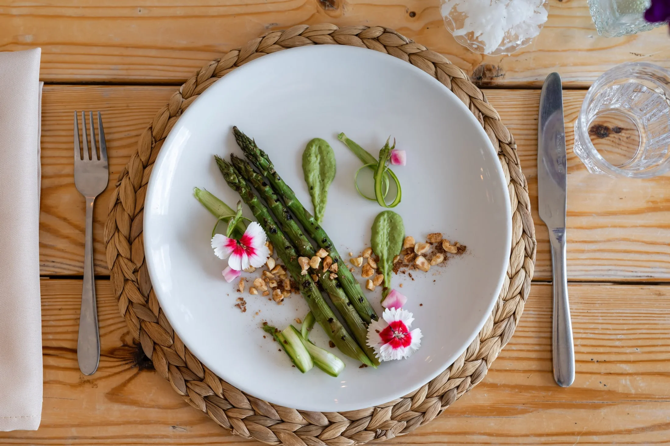 Asparagus dish